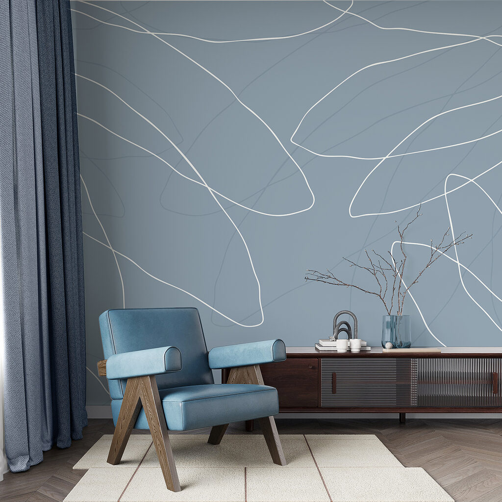 Kék háttér fehér vonalakkal Kék háttér fehér vonalakkal