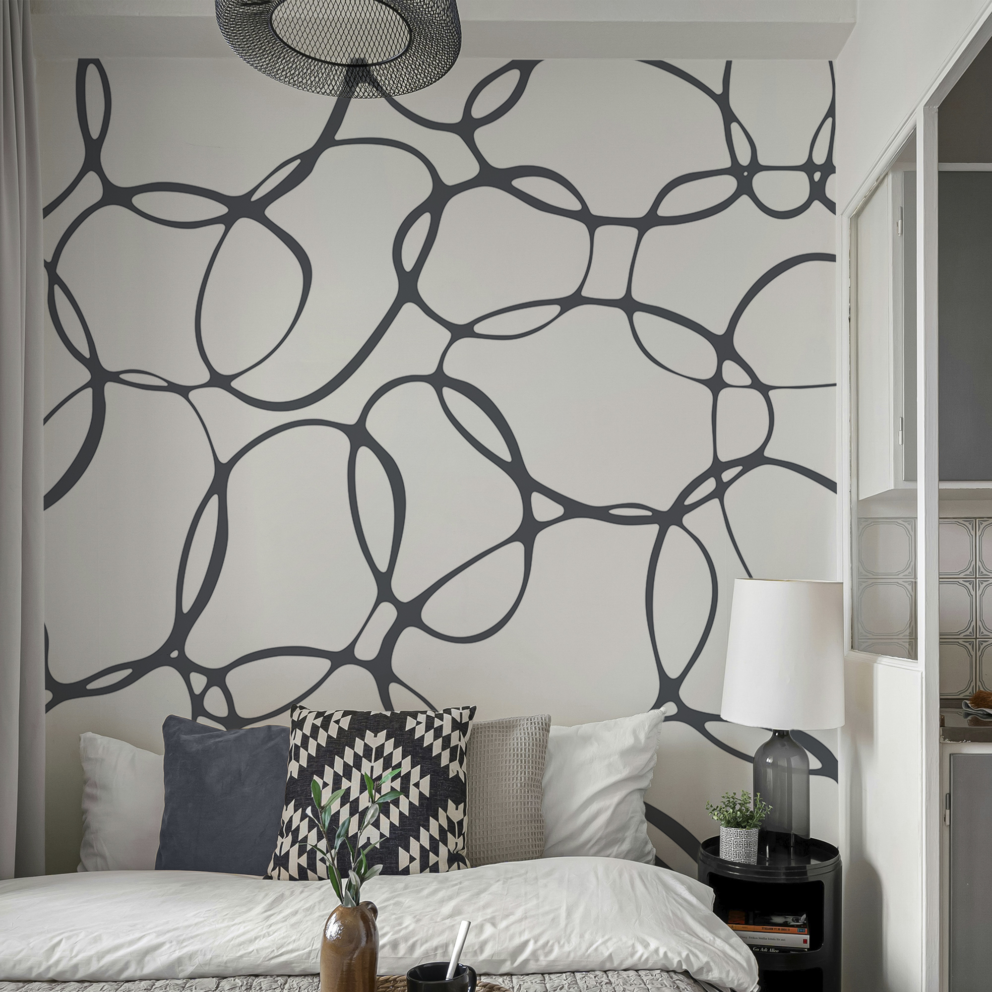 Fekete-fehér minta Fekete-fehér minta