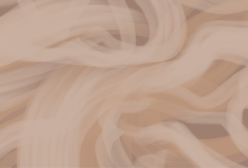 Soft waves in warm tones