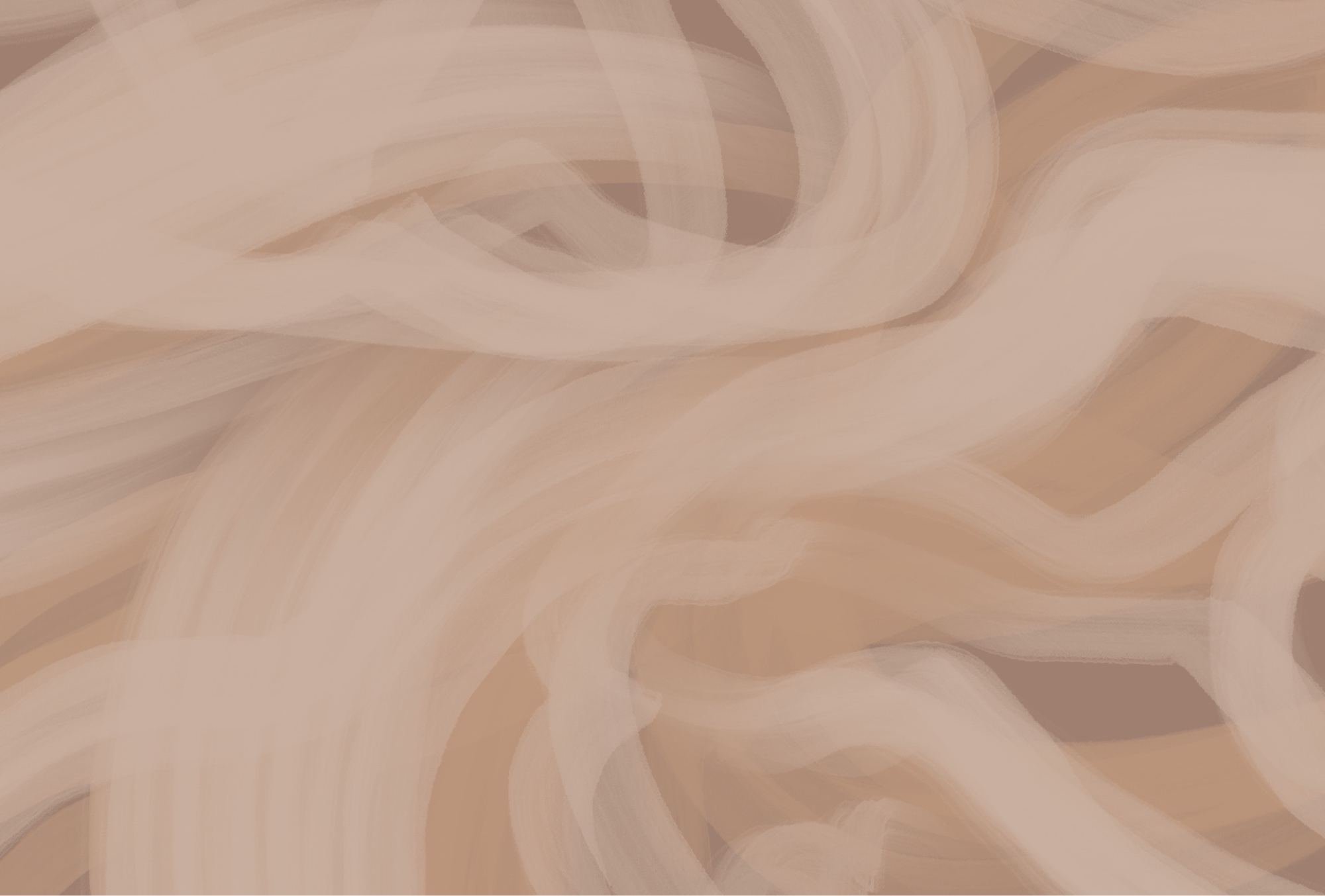 Soft waves in warm tones