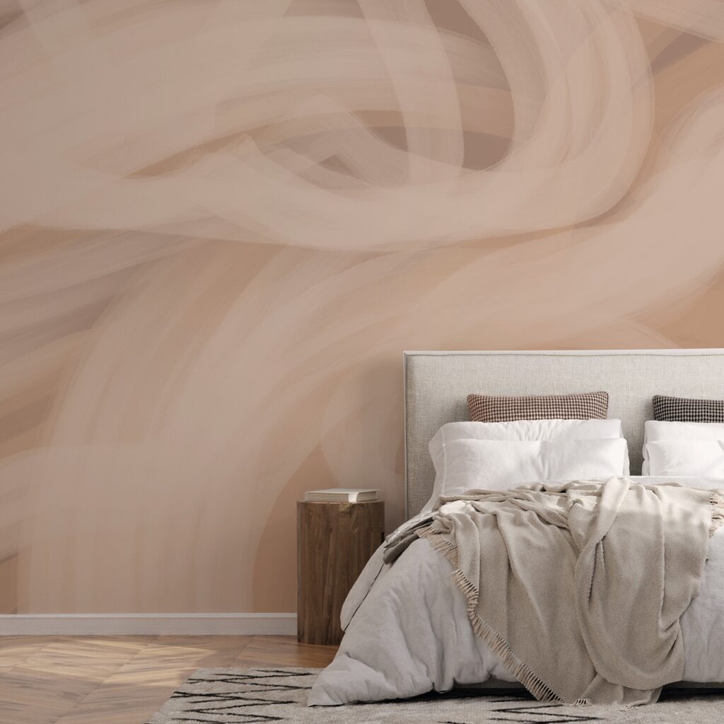 Lágy hullámok meleg tónusokban