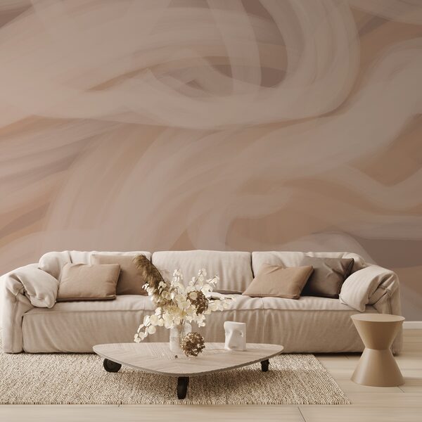 Lágy hullámok meleg tónusokban