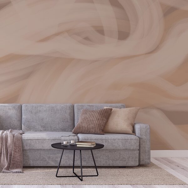 Lágy hullámok meleg tónusokban