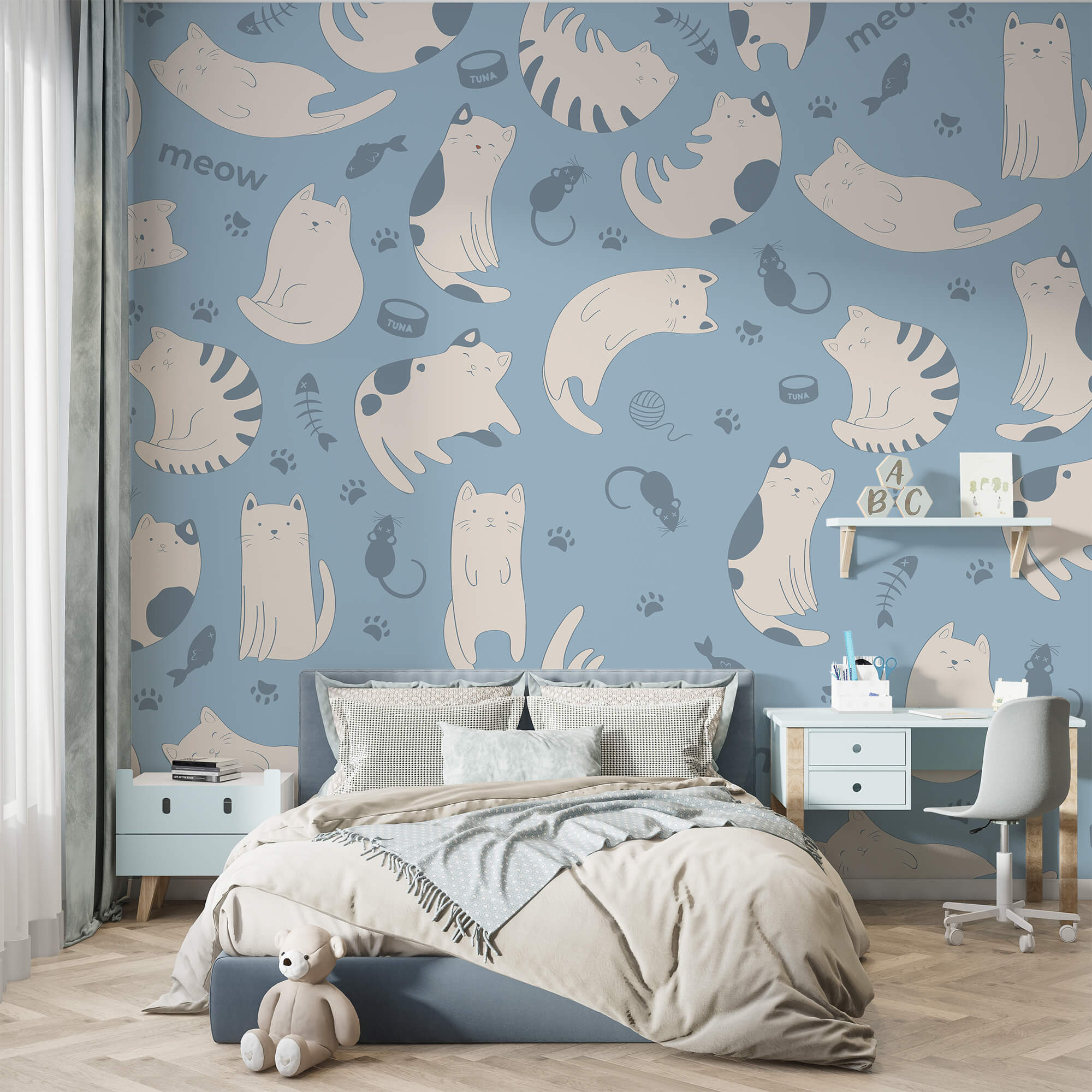 Macskák és cicák mintája Macskák és cicák mintája