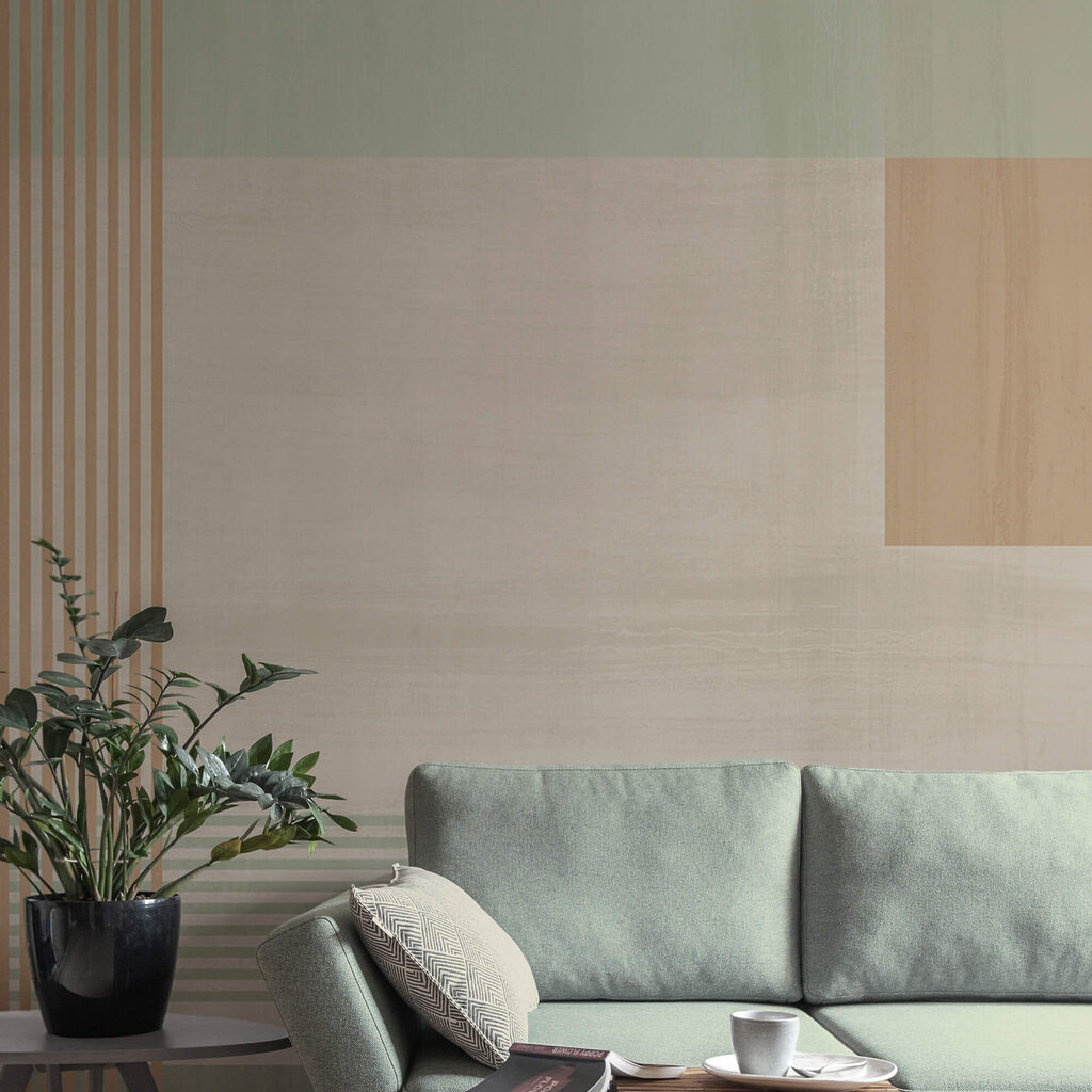 Absztrakt formák és lágy színek keverednek Absztrakt formák és lágy színek keverednek