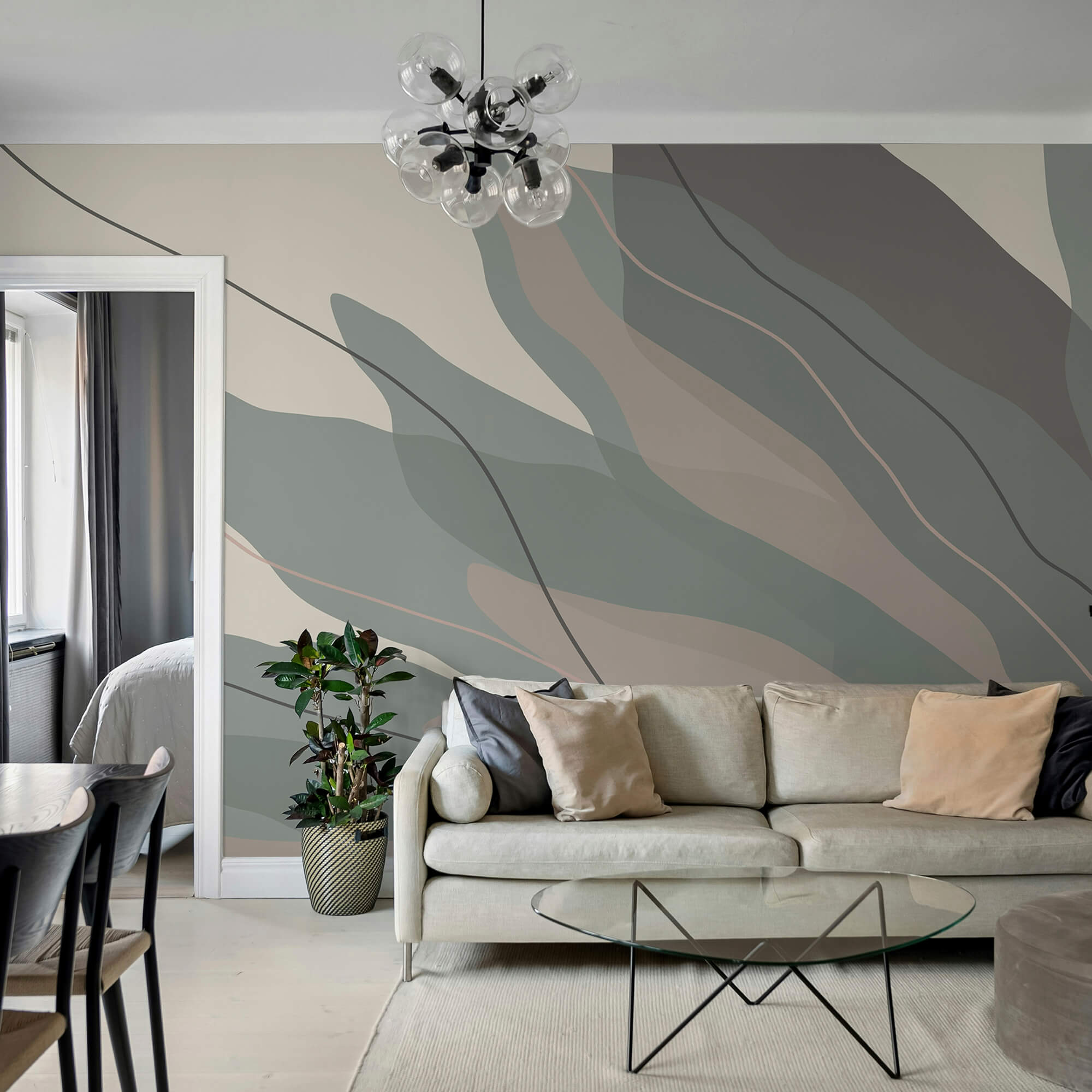 Áradó formák lágy árnyalatokban