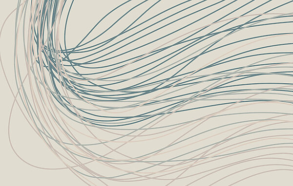 Flowing lines create a gentle rhythm Flowing lines create a gentle rhythm