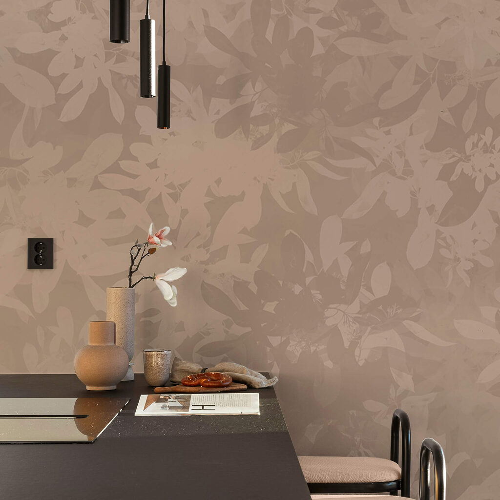 Lágy virágminták tompa tónusokban Lágy virágminták tompa tónusokban