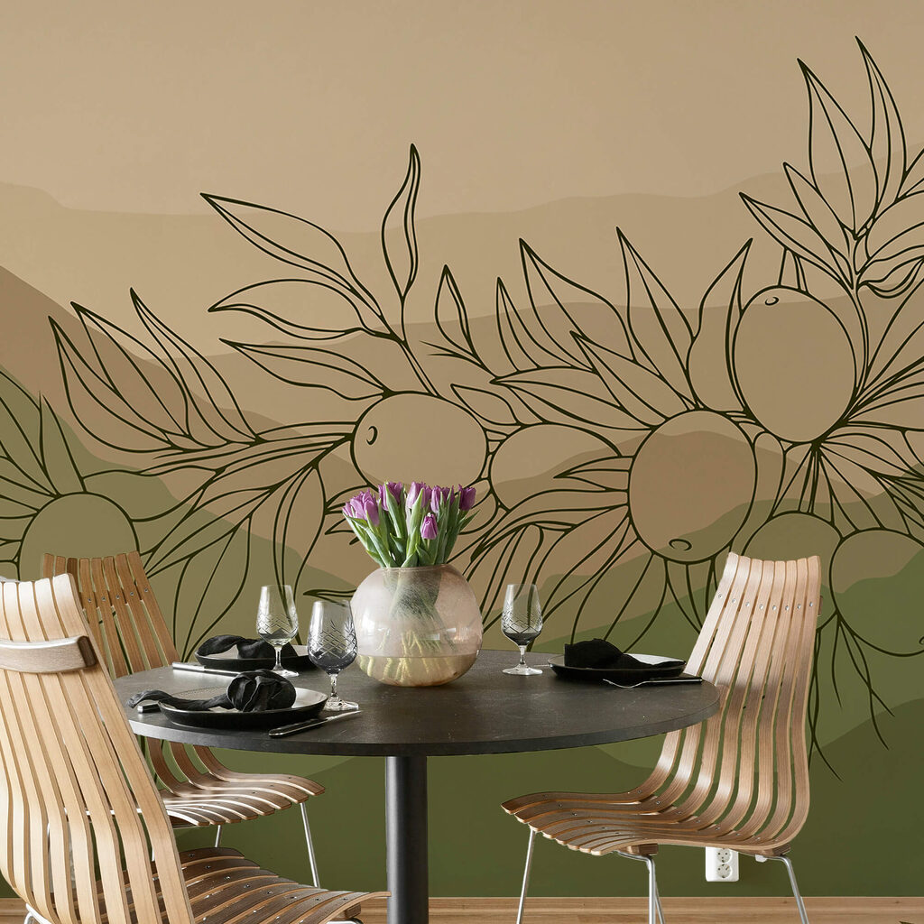 Gyümölcs rajzolása egy ágon Gyümölcs rajzolása egy ágon