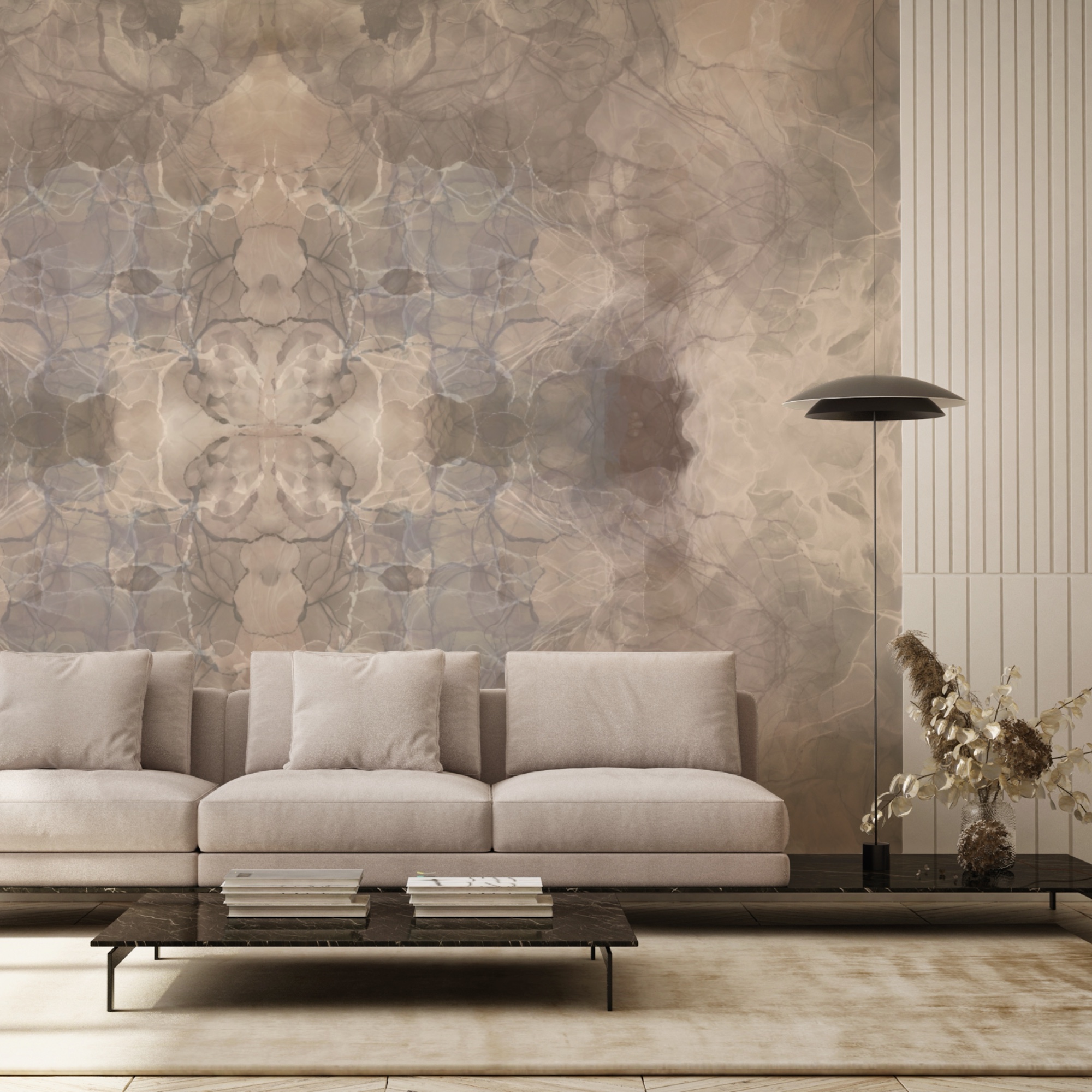 Folyékony formák lágy árnyalatokban