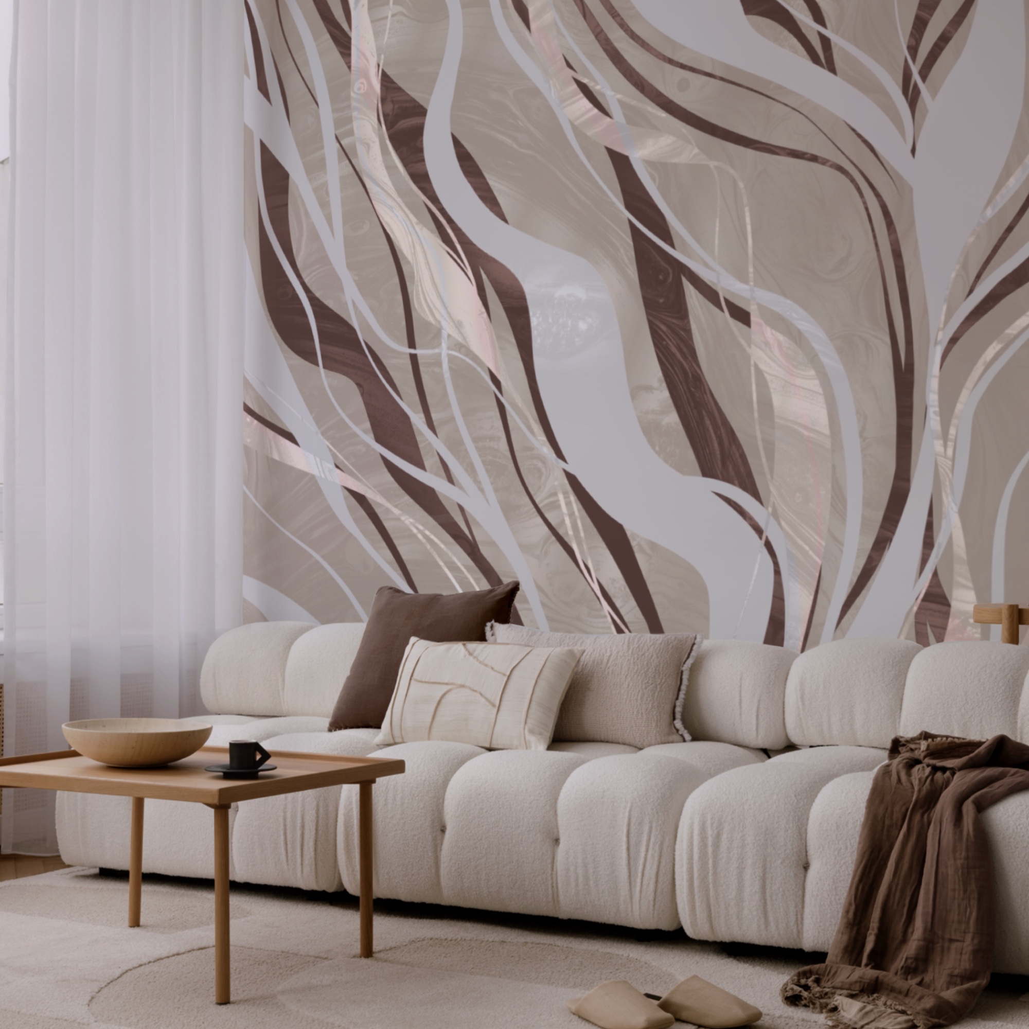 Barna és fehér örvények