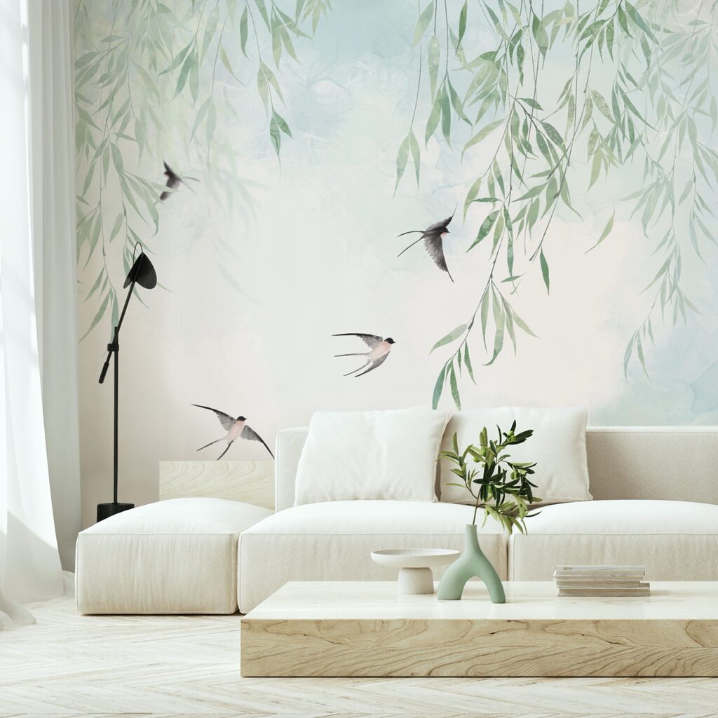 Madarak repülnek az égen