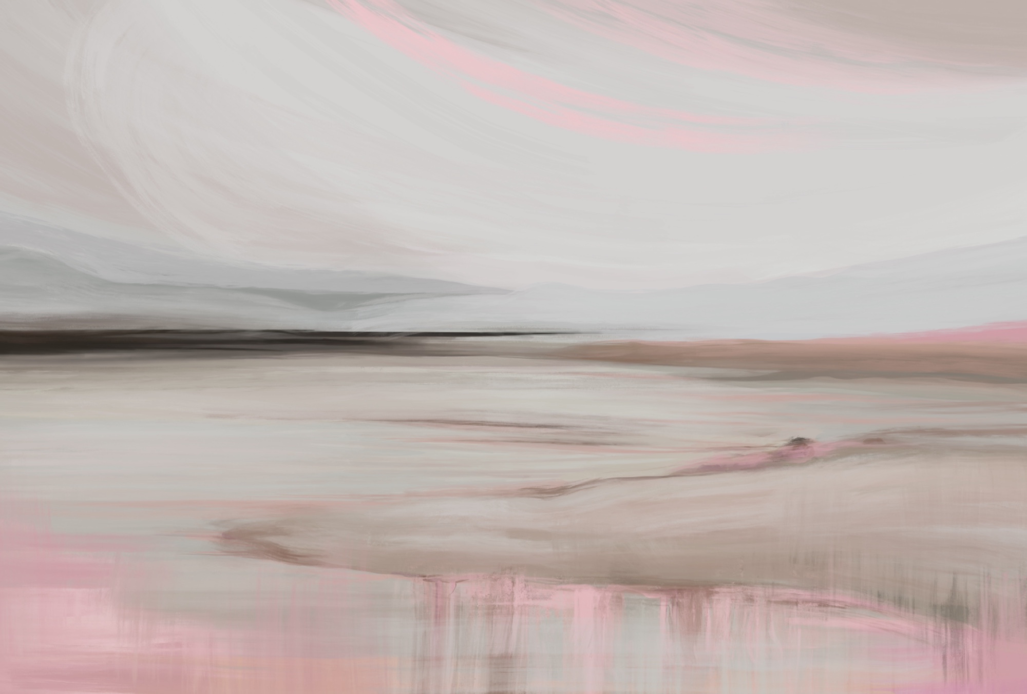 Painting of a landscape Painting of a landscape