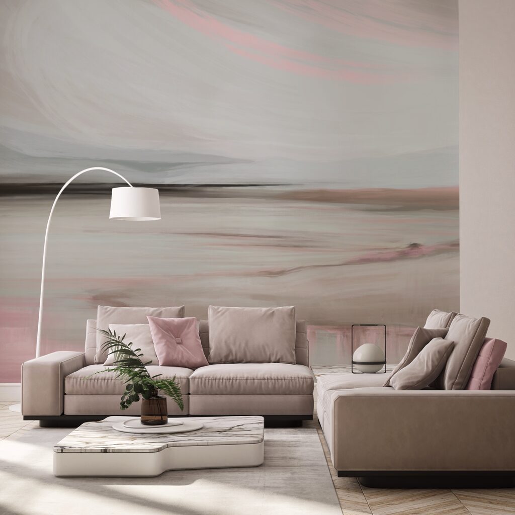 Egy tájkép festménye Egy tájkép festménye