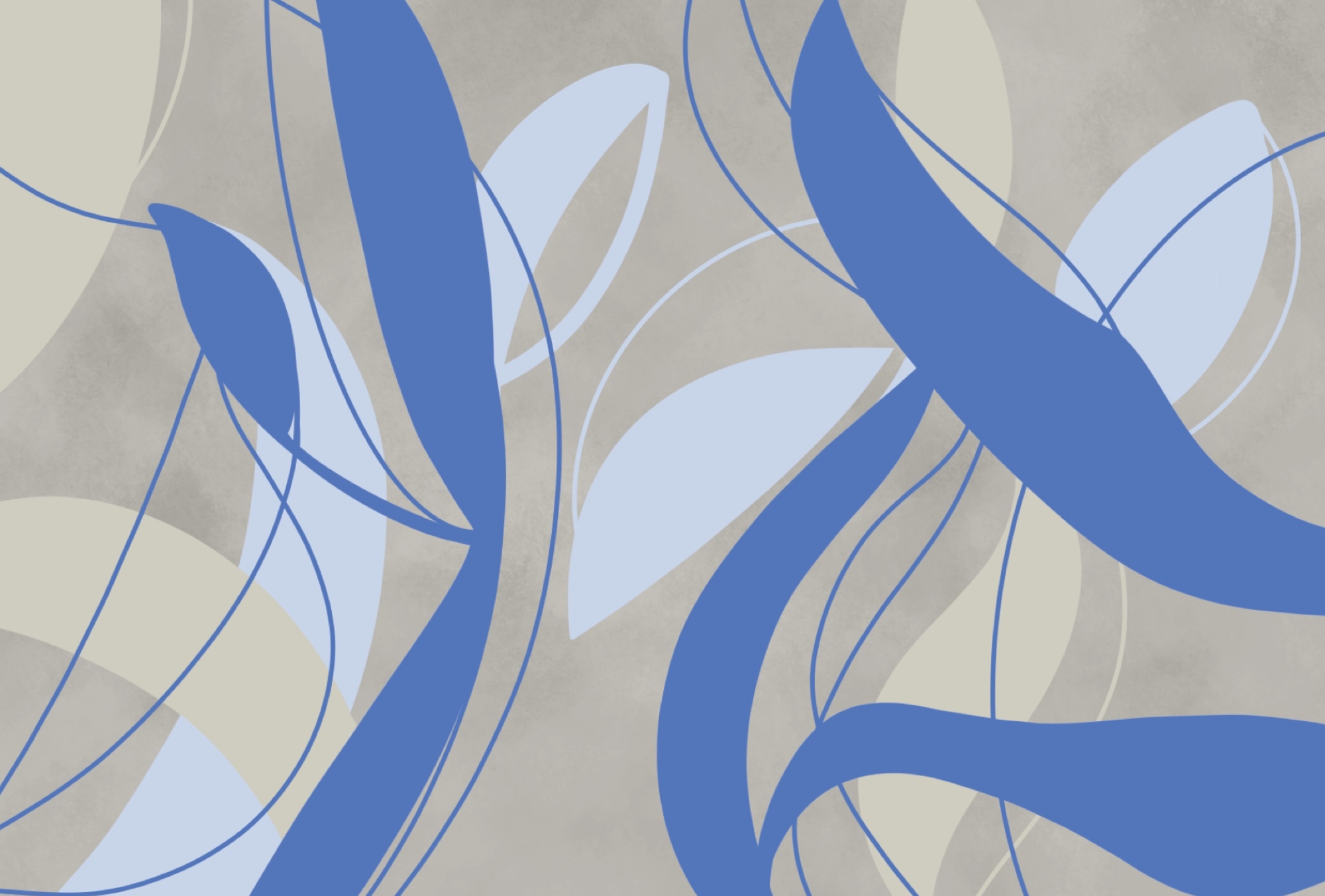 Blue and white swirls on a gray background Blue and white swirls on a gray background