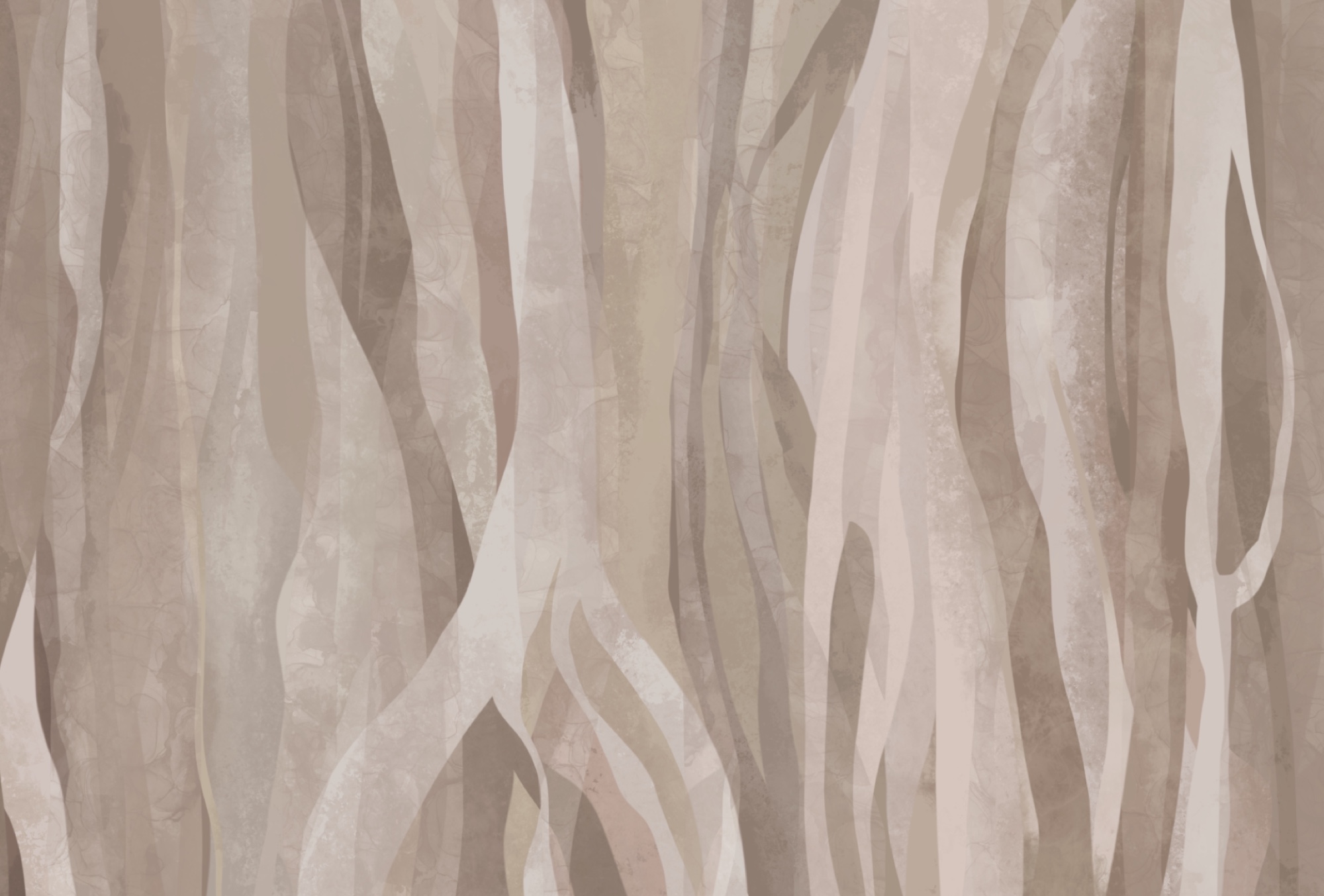 Abstract natural patterns in soft hues