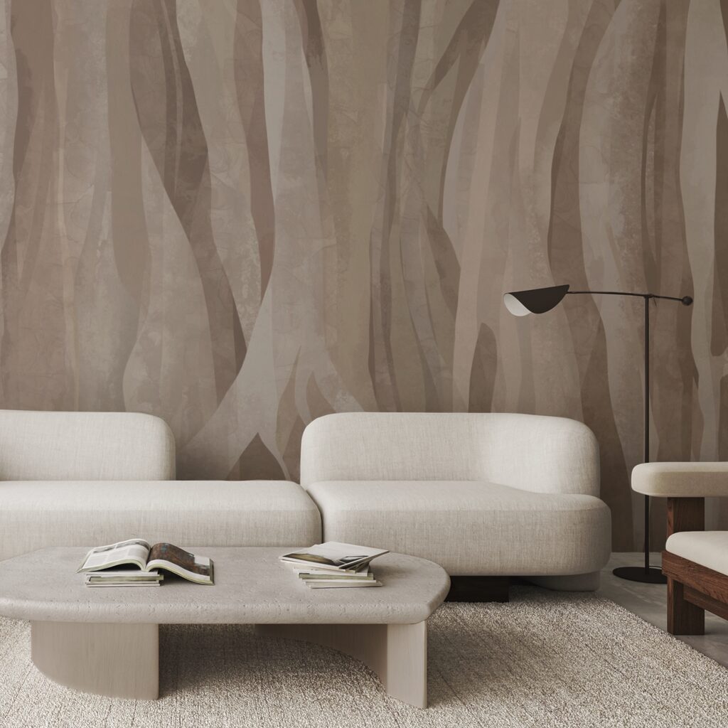 Absztrakt természetes minták lágy árnyalatokban