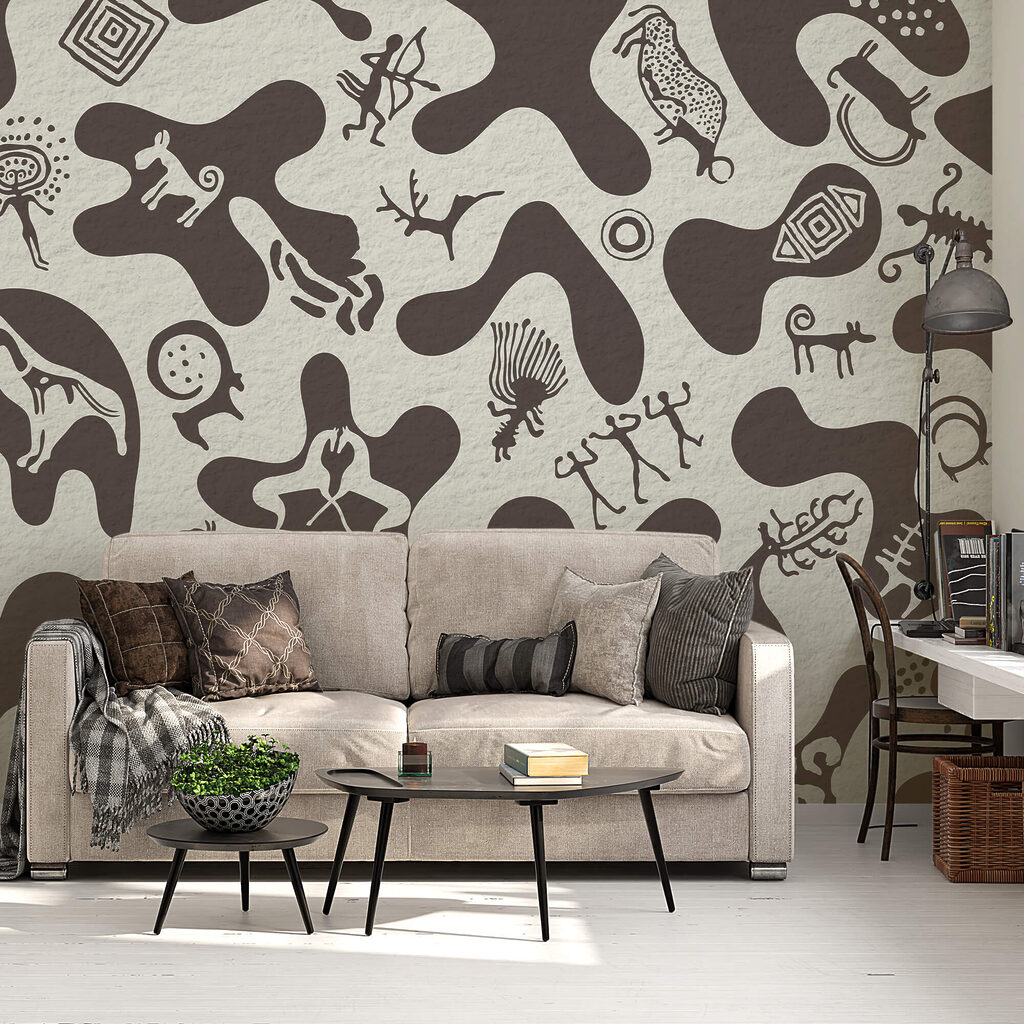 Rajzok mintázata egy felületen