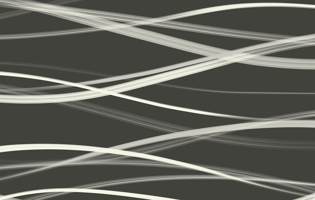 White lines on a black background White lines on a black background
