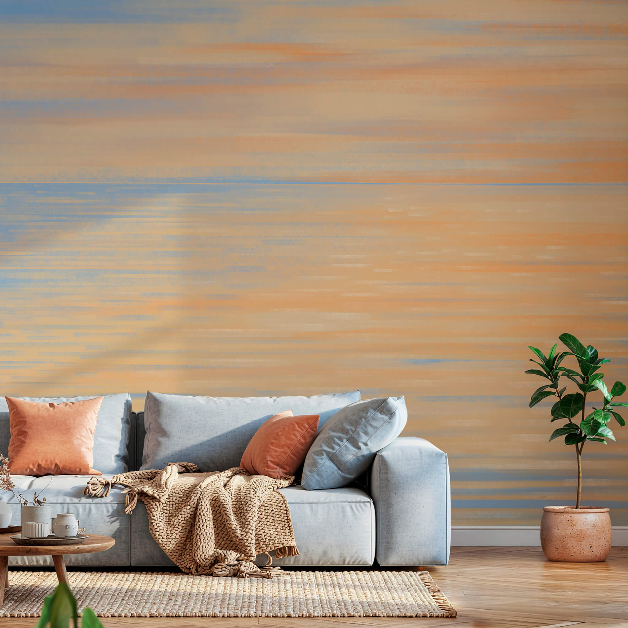 Kék és narancssárga égbolt