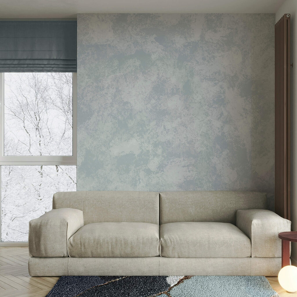 Lágy és nyugtató kék tónusok keverednek