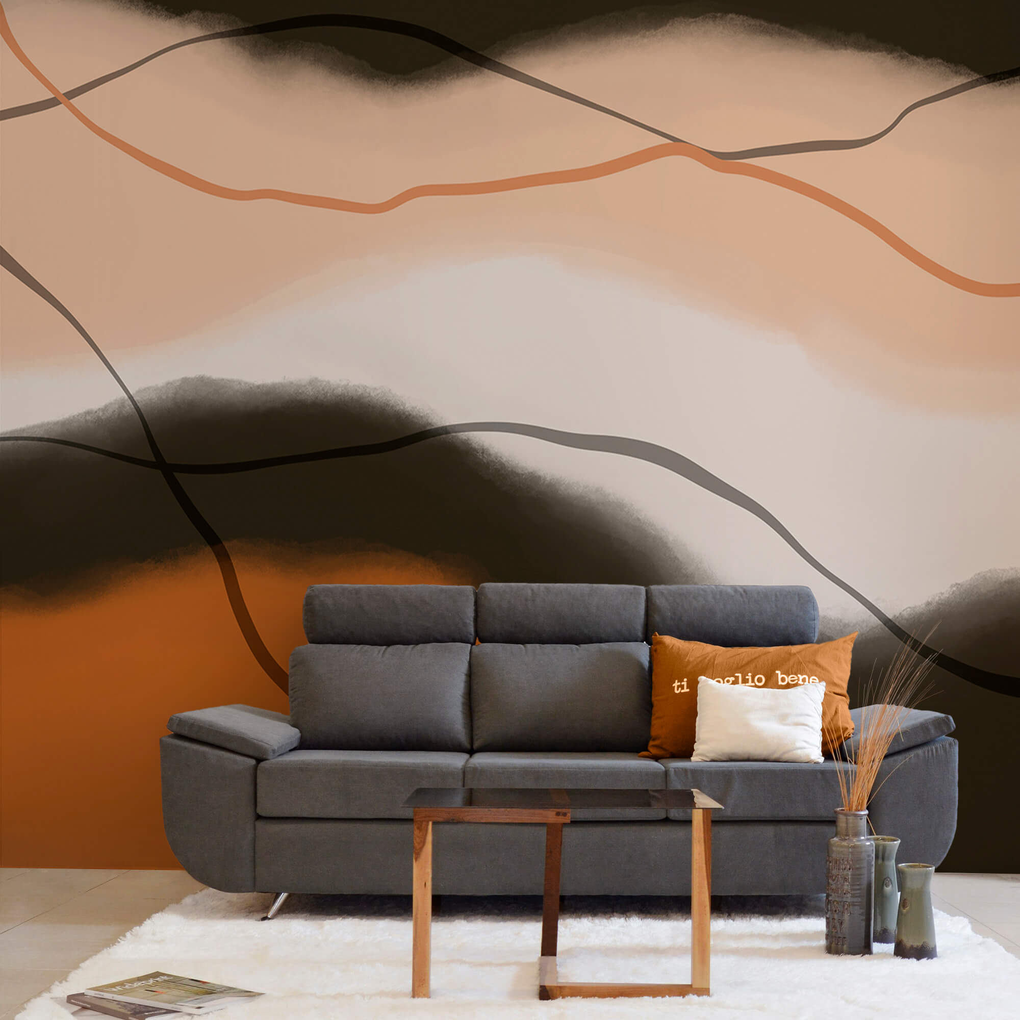 Lágy árnyalatok áramló harmóniában Lágy árnyalatok áramló harmóniában