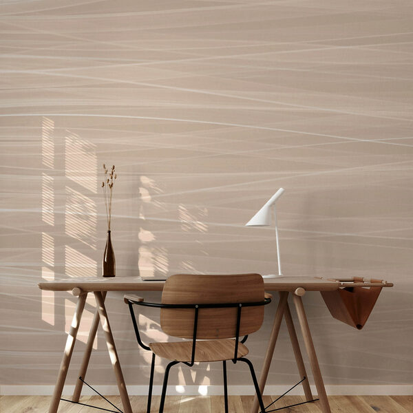 Fehér vonalak bézs színű felületen