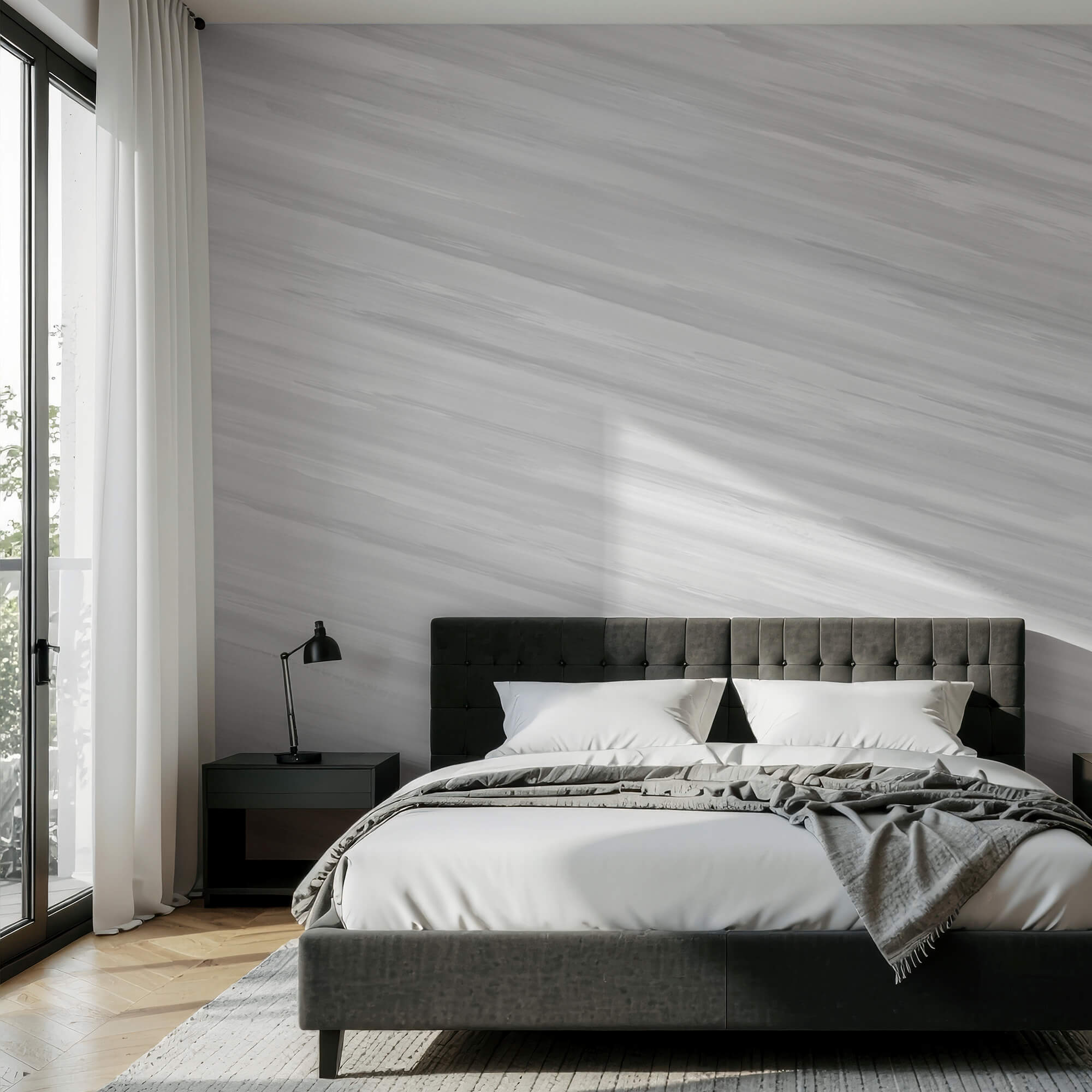 Fehér és szürke csíkos felület