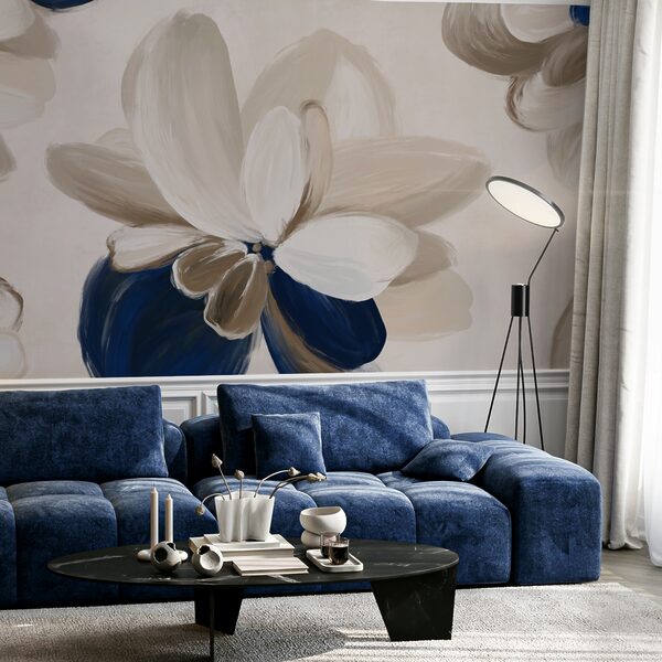 Fotótapéta Fotótapéta Lágy szirmok földes tónusokban (Cikkszám: t00297)