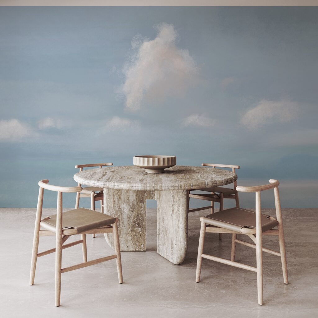 Vitorlás egy víztömeg közepén