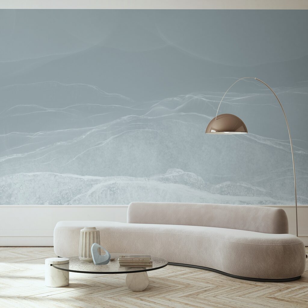 Fehér és szürke táj