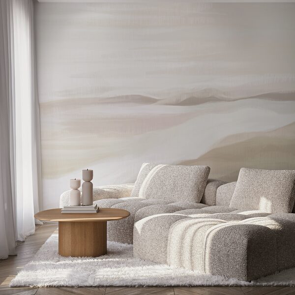 Festmény egy sivatagi tájról