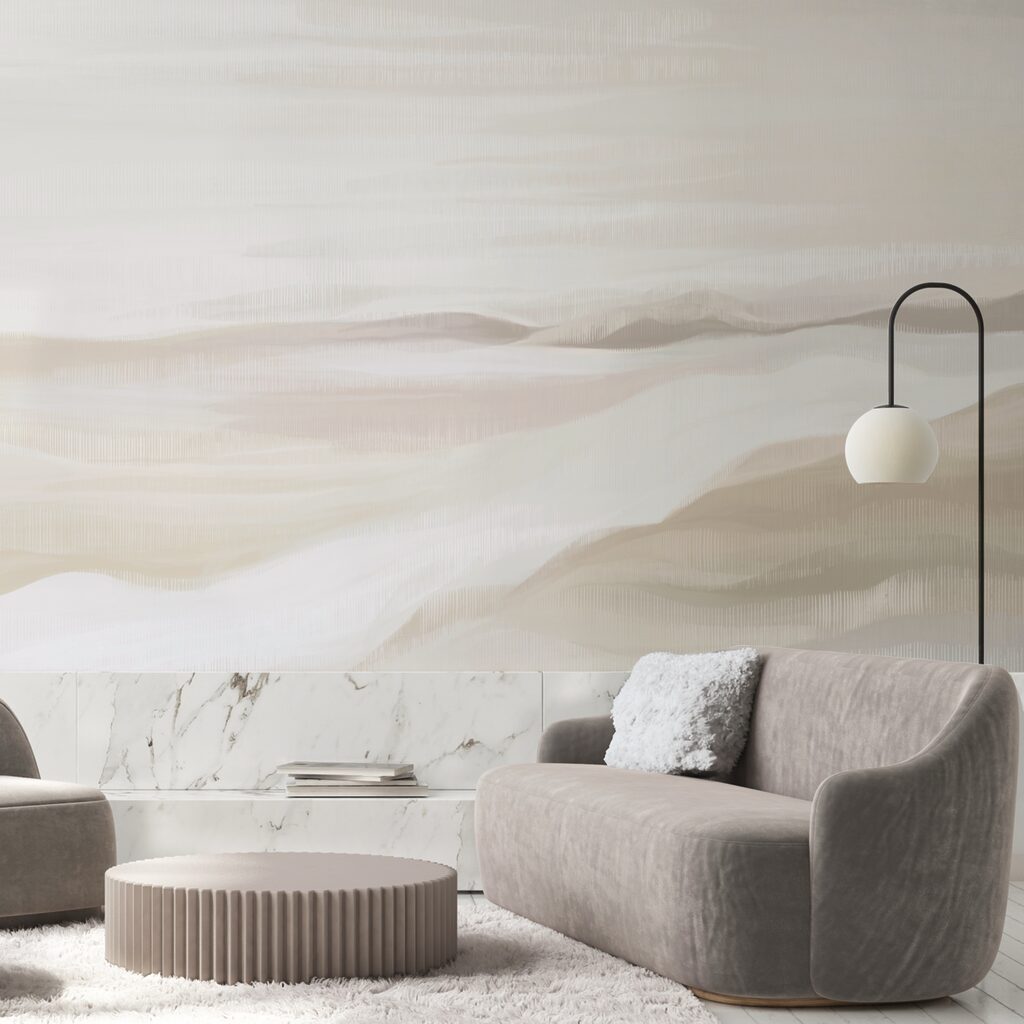 Festmény egy sivatagi tájról