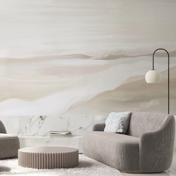 Festmény egy sivatagi tájról