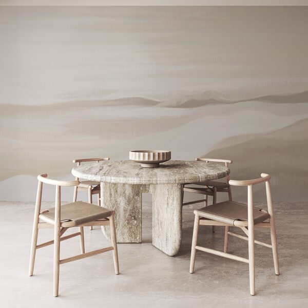 Festmény egy sivatagi tájról