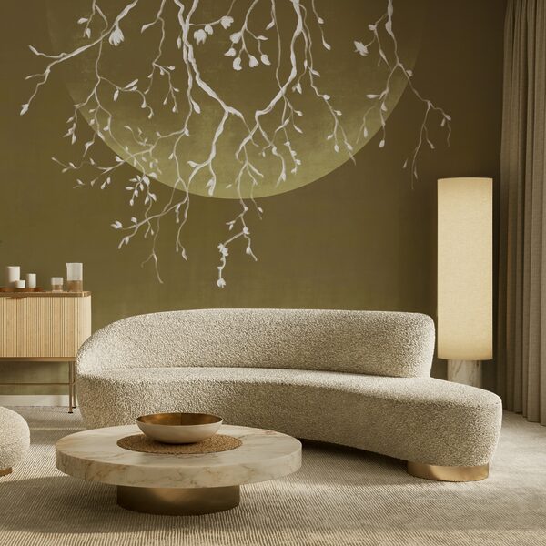 Faágak levelekkel és holddal Faágak levelekkel és holddal