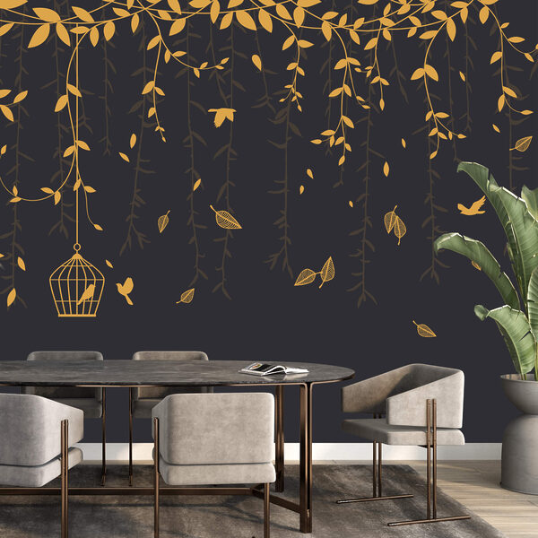 Madárkalitka egy fáról