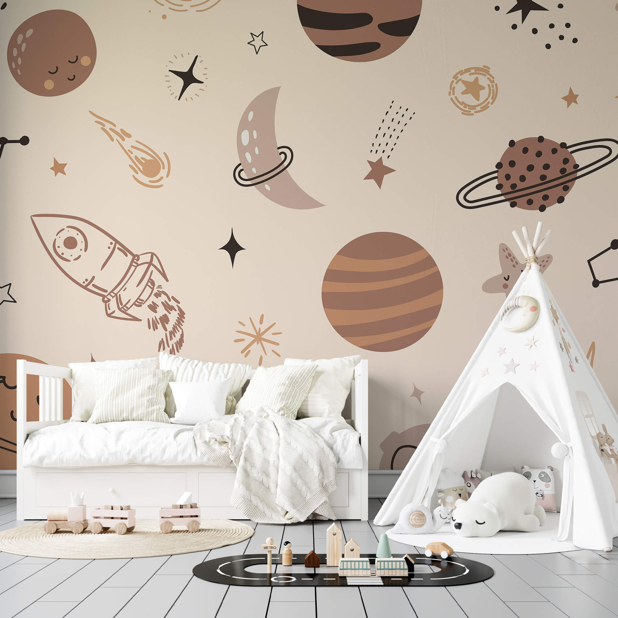 Bolygók és csillagok mintázata