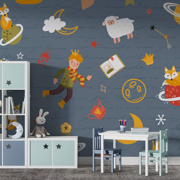 Rajzfilmfigurák mintája