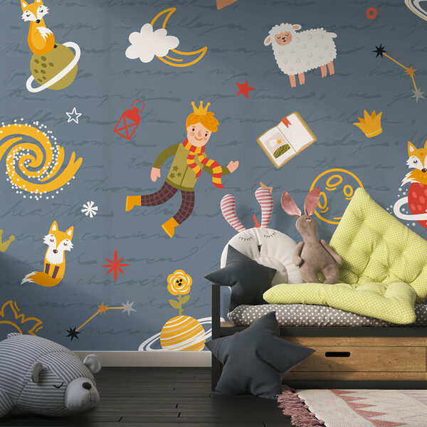 Rajzfilmfigurák mintája