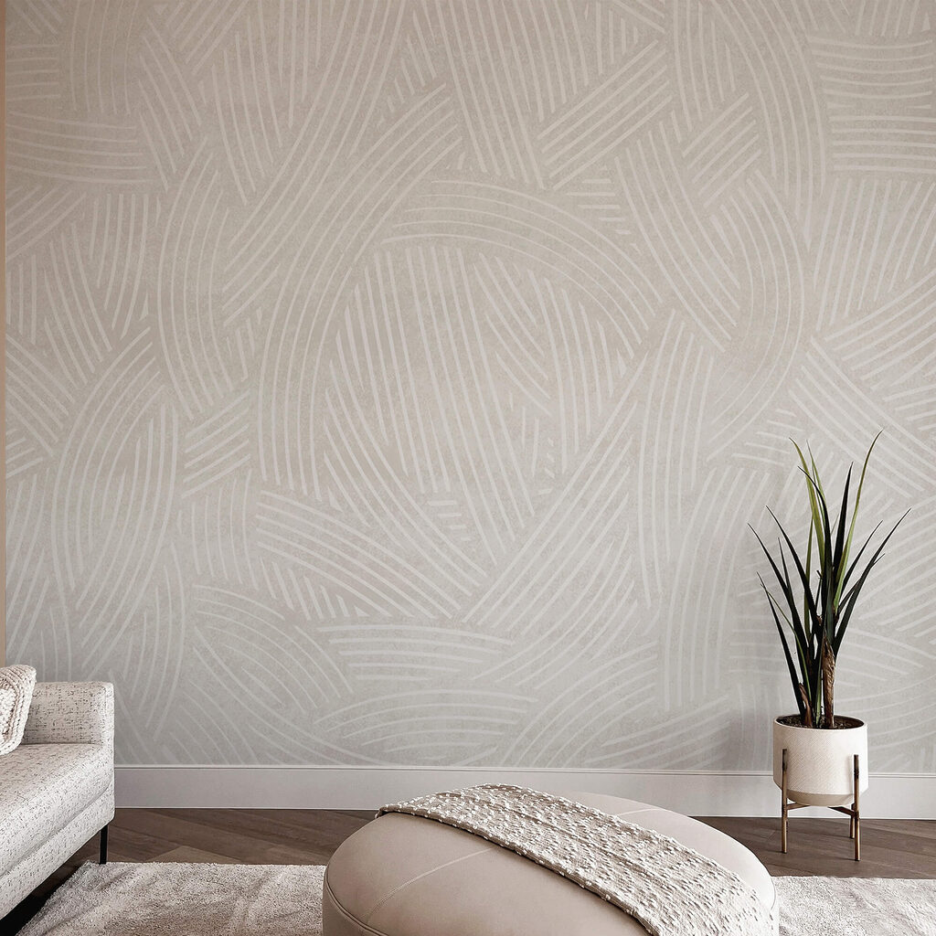 A bonyolult vonalak finom eleganciát teremtenek