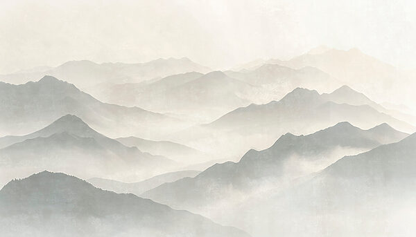 Foggy mountain range Foggy mountain range