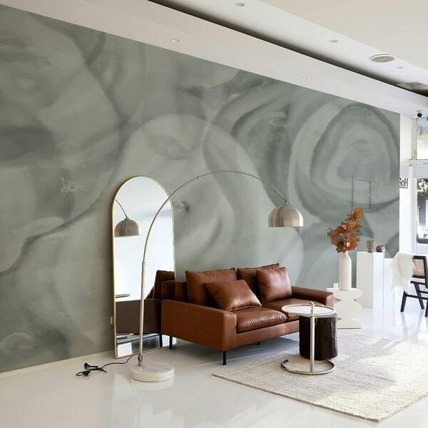 Puha, kavargó formák szelíd színekben Puha, kavargó formák szelíd színekben