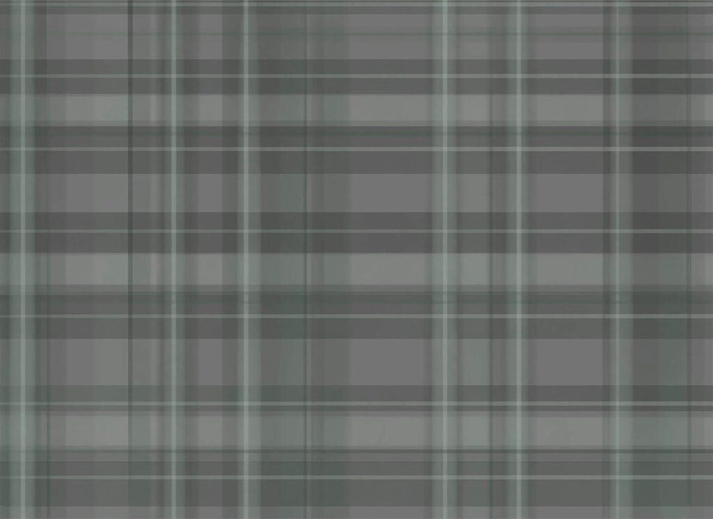 Grey and black plaid
