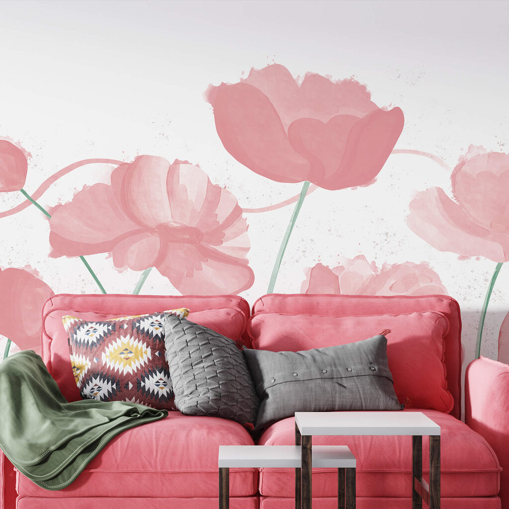 Lágy rózsaszín virágok finom mozgásban Lágy rózsaszín virágok finom mozgásban