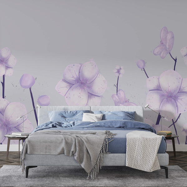 Virágcsokor fehér háttér előtt