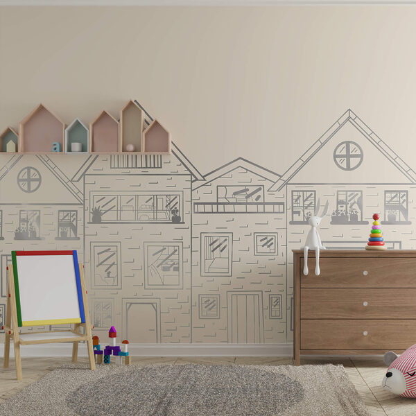 Házsor rajza Házsor rajza