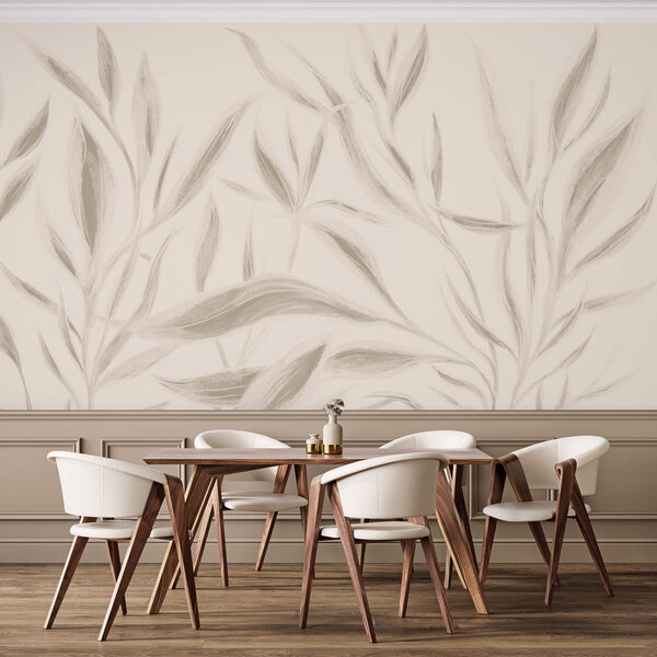 Finom levelek puha háttér előtt Finom levelek puha háttér előtt