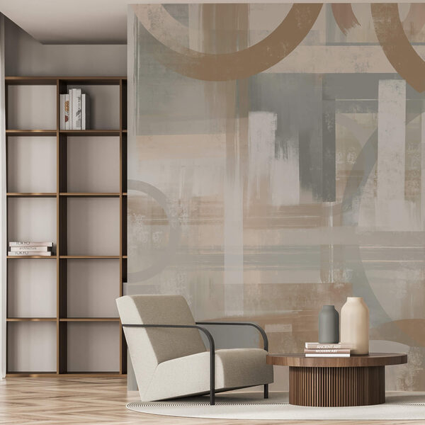 Fotótapéta Fotótapéta Körök és vonalak festése (Cikkszám: t00347)