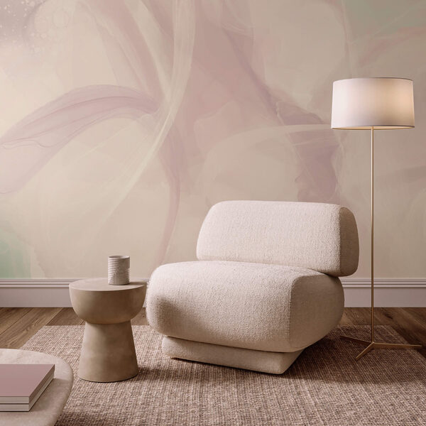 Éteri, lágy színekből álló örvények